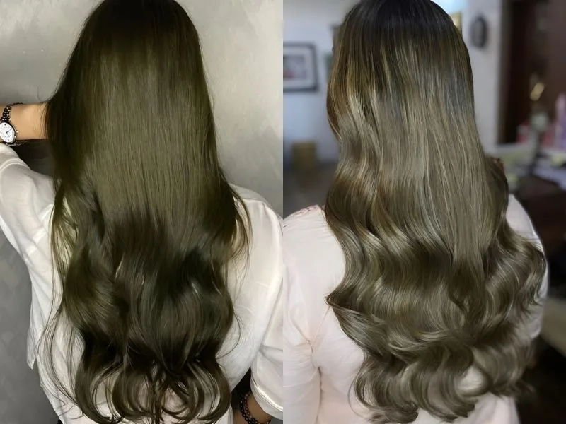 Màu nâu rêu trầm phù hợp với người đi làm