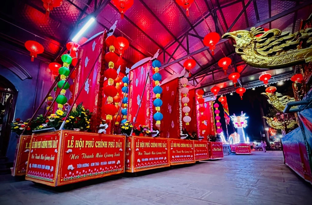 Lễ Hội Phủ Dầy Ở Đâu, tại Vụ Bản Nam Định