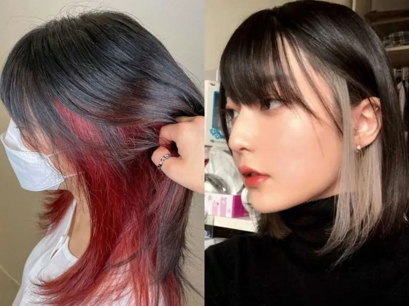 Nhuộm gẩy line tone màu hoàn hảo cho công sở