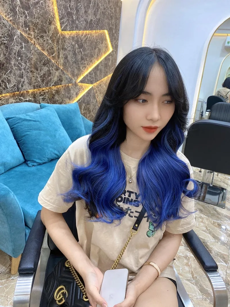 Tóc highlight đẹp tone màu độc đáo