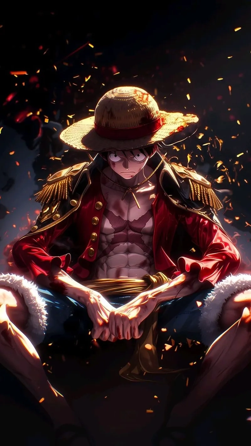 Hình ảnh anime nam ngầu luffy khí chất đỉnh