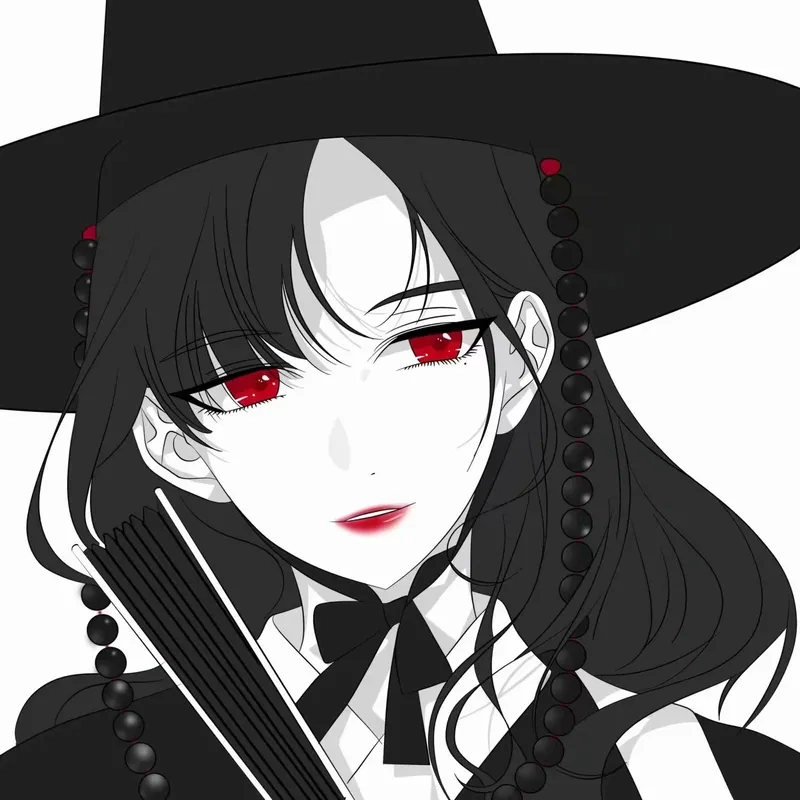 Avatar anime nữ ngầu cá tính mạnh mẽ cuốn hút