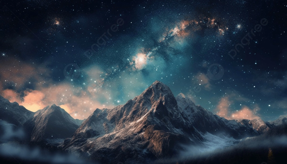 Ảnh bầu trời sao đêm lấp lánh rất cuốn hút