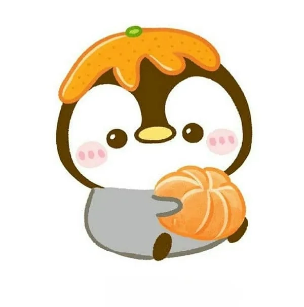 Avatar chim cánh cụt cute mũm mĩm dễ thương