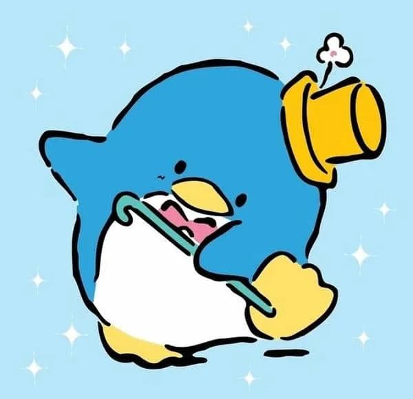 Avatar chim cánh cụt đẹp lông mượt dễ thương