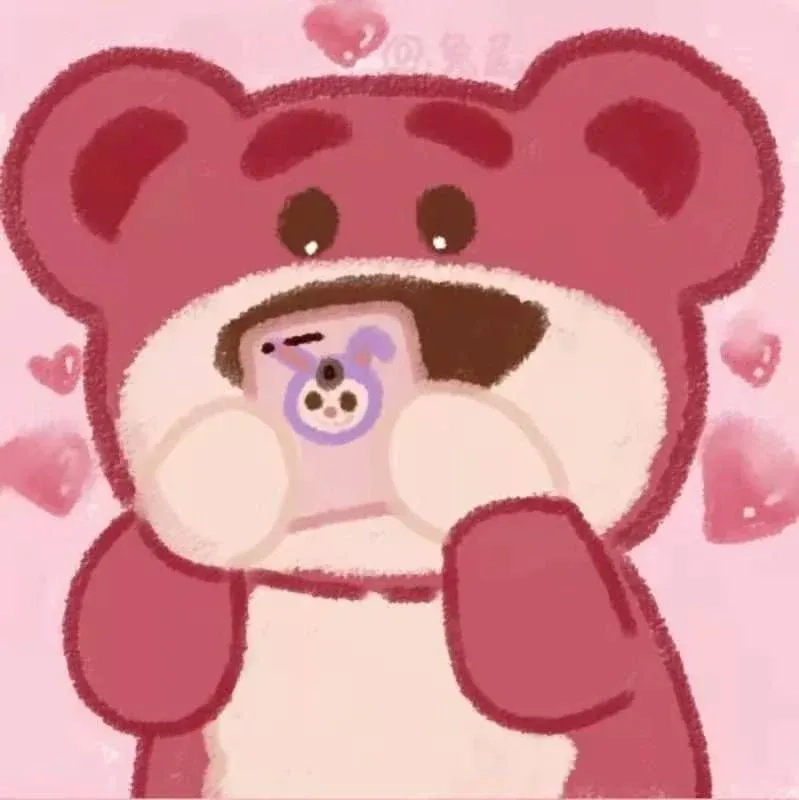 Avatar gấu dâu nam ngầu dễ thương chất