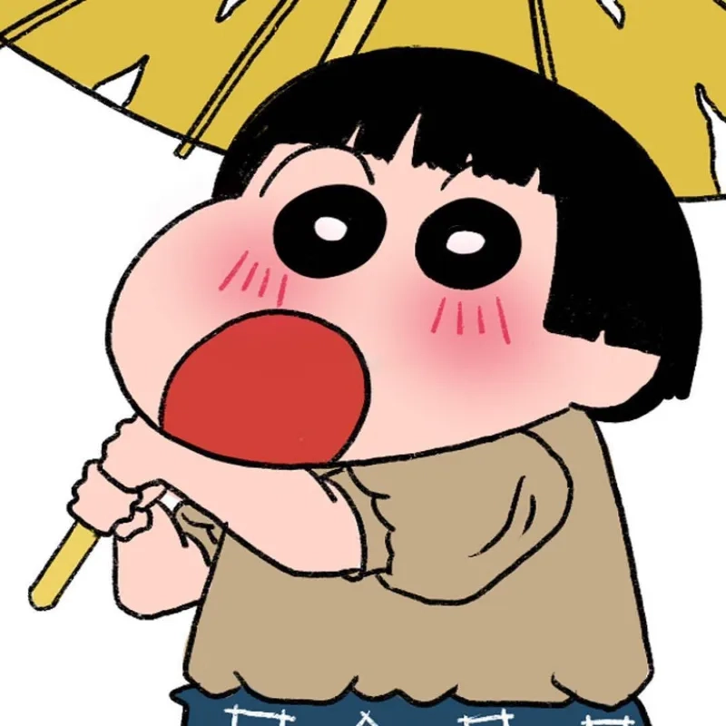 Avatar shin cậu bé bút chì cute phong cách đáng yêu nhìn là thích