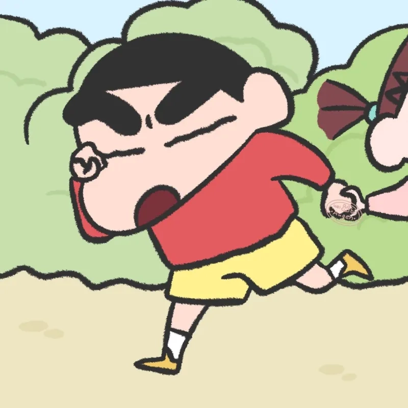 Shin cậu bé bút chì quái vật ngộ nghĩnh làm avatar