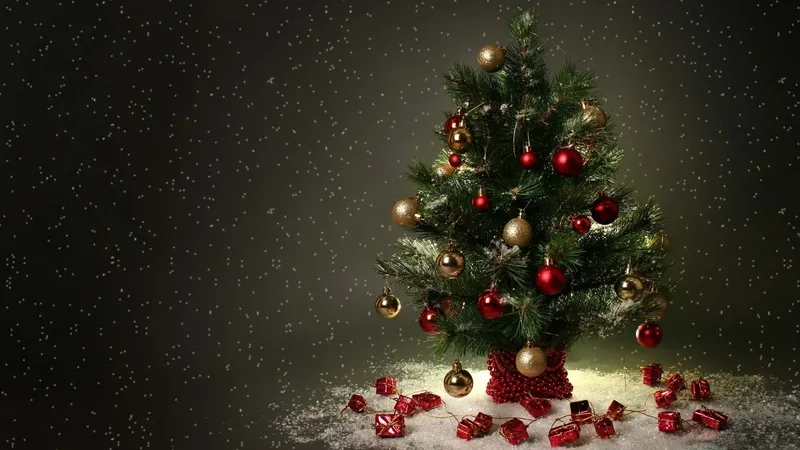 Hình nền noel cute cho máy tính mang cảm giác vui vẻ và dễ chịu.