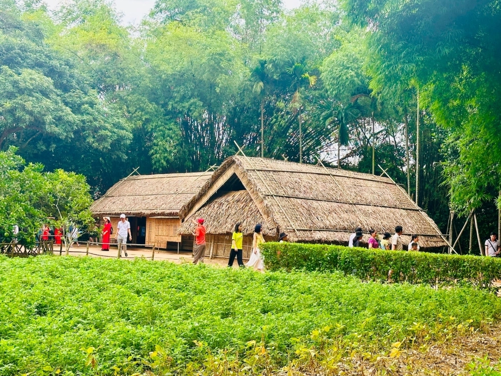 Hình ảnh làng sen quê bác đẹp giản dị