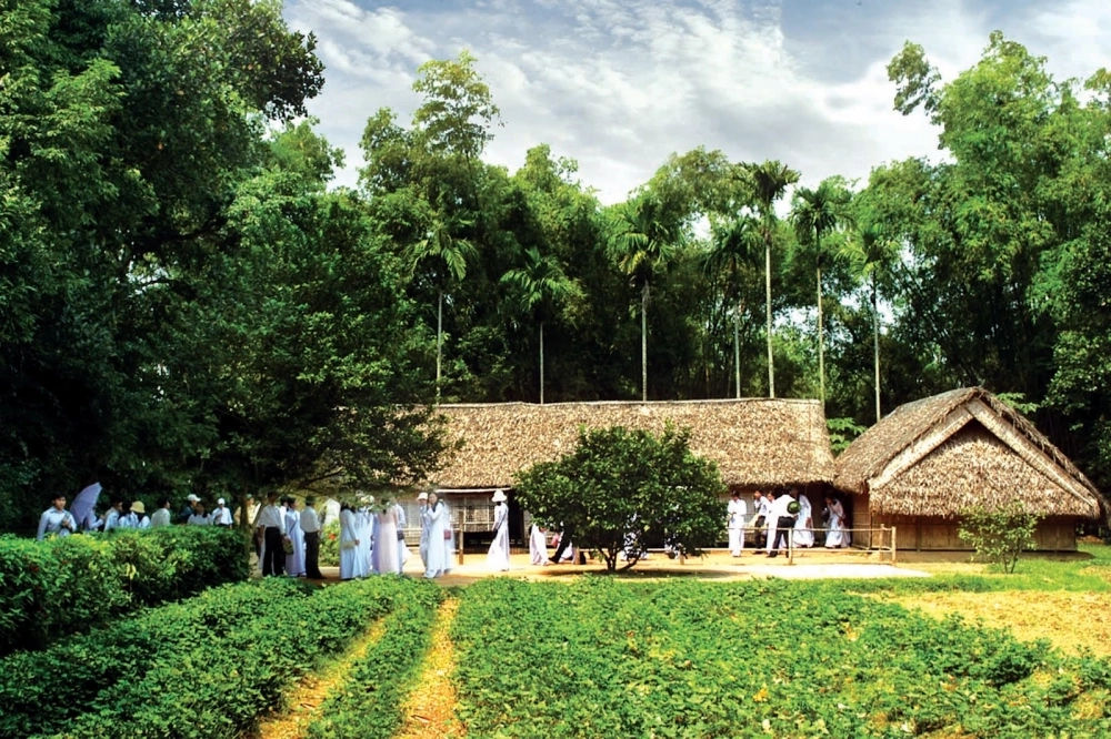 Làng sen nghệ an quê bác giản dị đẹp