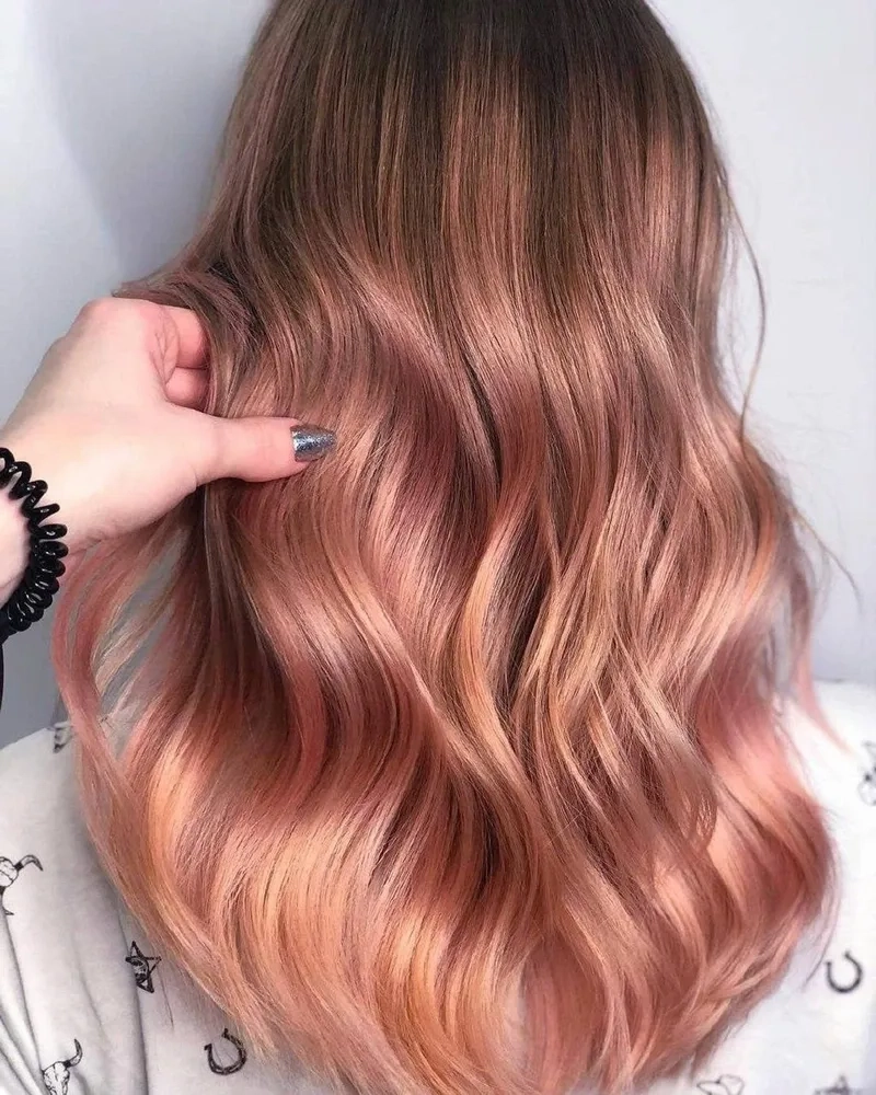 Màu nâu hồng ngọt ngào dịu dàng cuốn hút