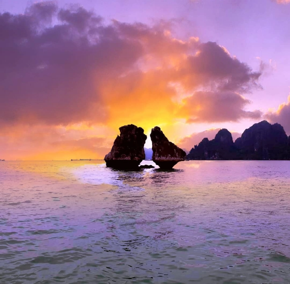 Hòn trống mái ở đâu vịnh hạ long quảng ninh