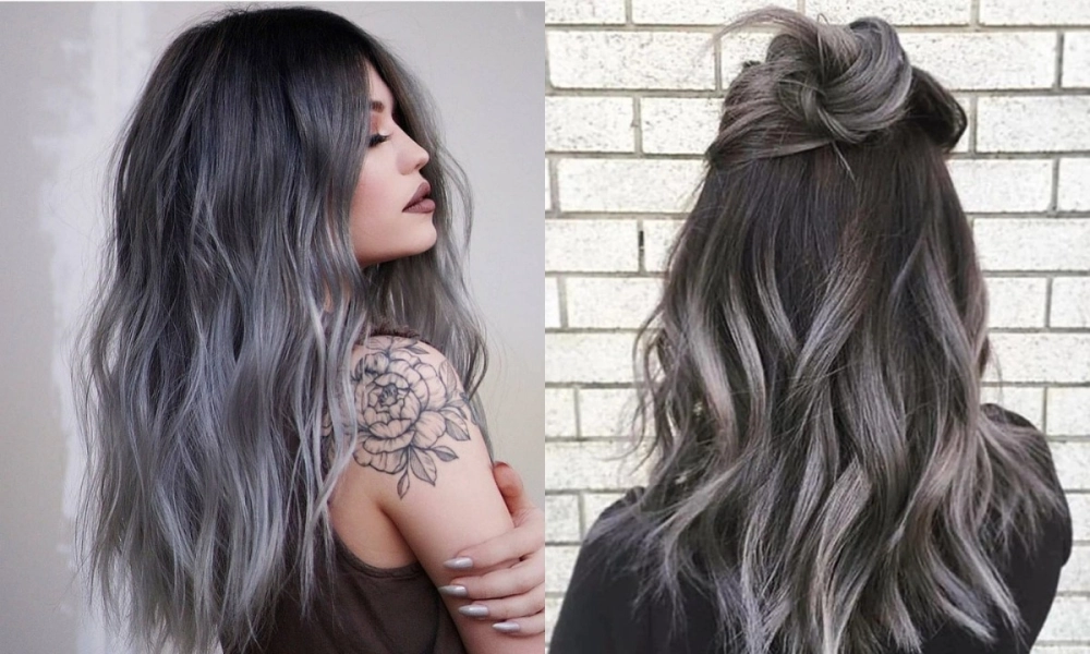 Nhuộm xám khói thay đổi phong cách chất