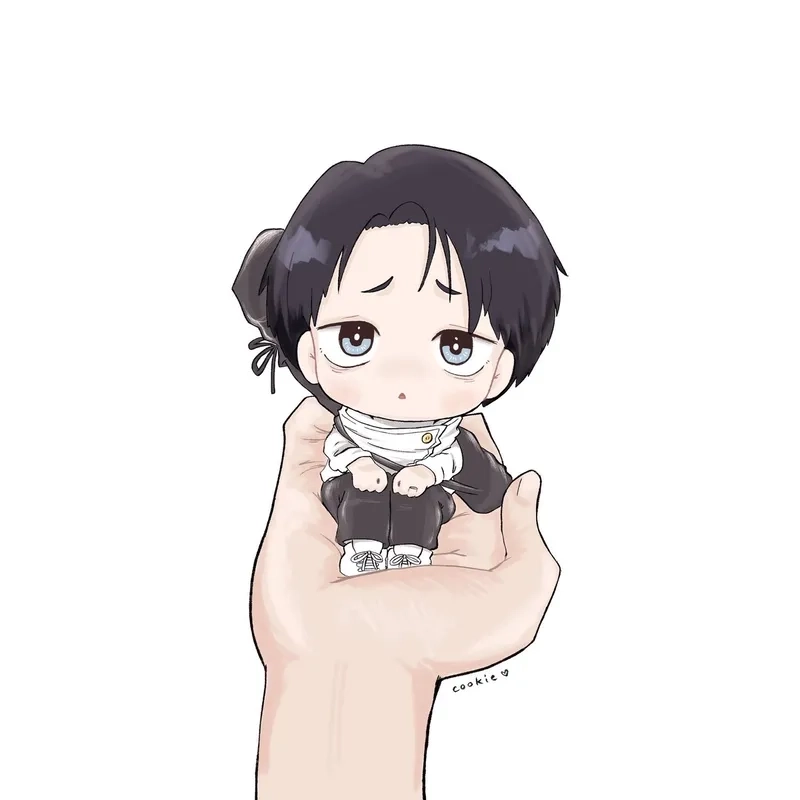 Yuta JJK chibi art giữ nét đặc trưng nhân vật.