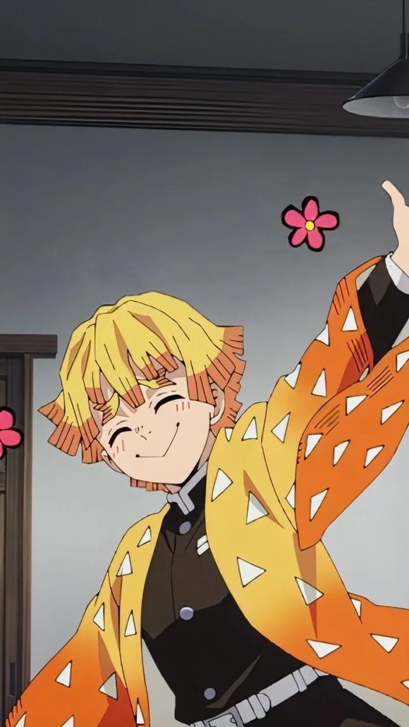 Avatar zenitsu chibi được nhiều fan anime yêu thích.