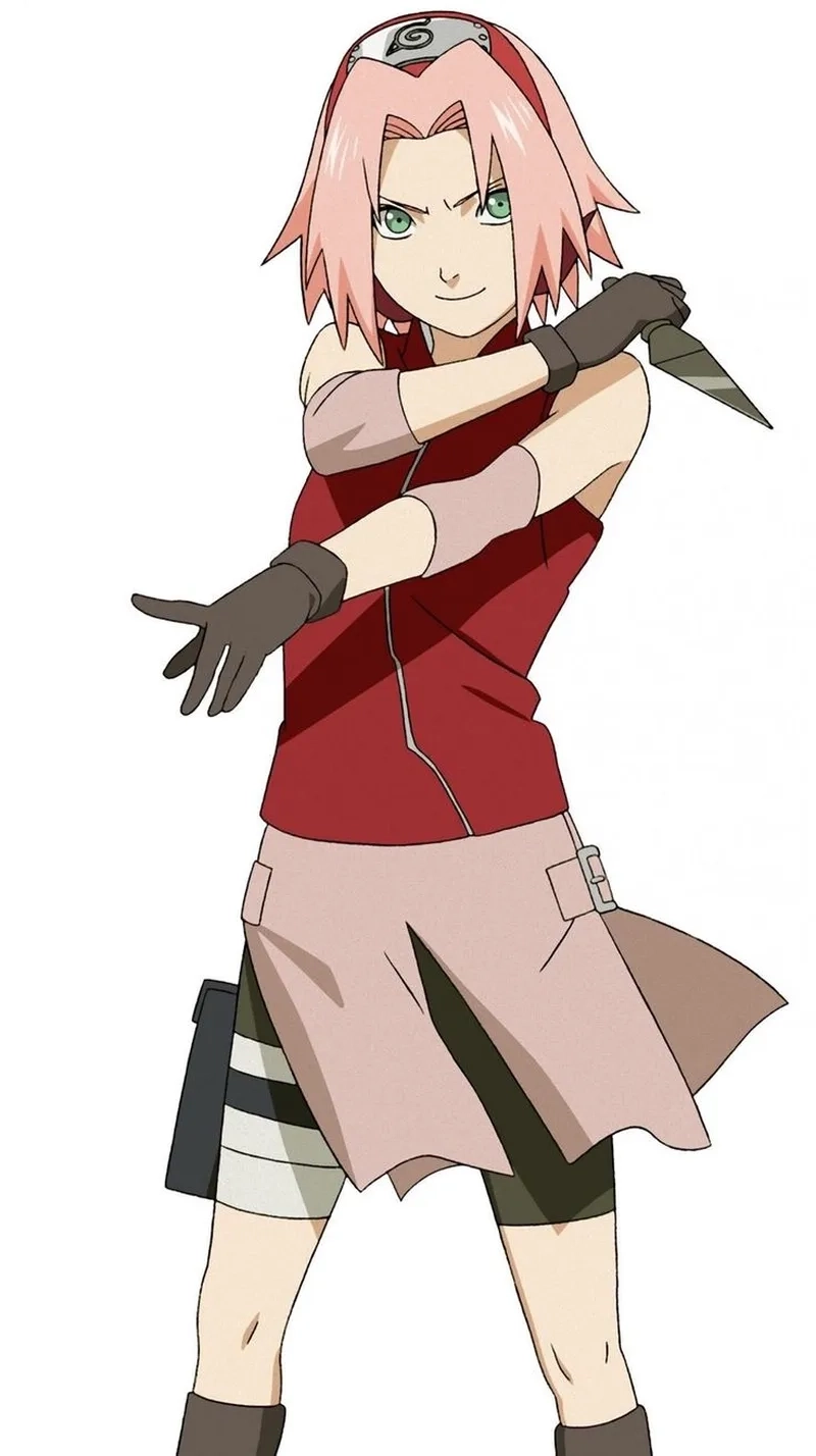 Haruno Sakura aesthetic mang vẻ đẹp nhẹ nhàng và nữ tính.