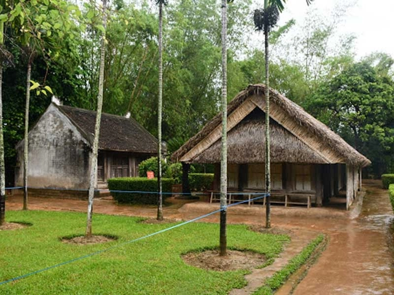 Quê Bác Kim Liên là địa chỉ đỏ trong giáo dục lịch sử.