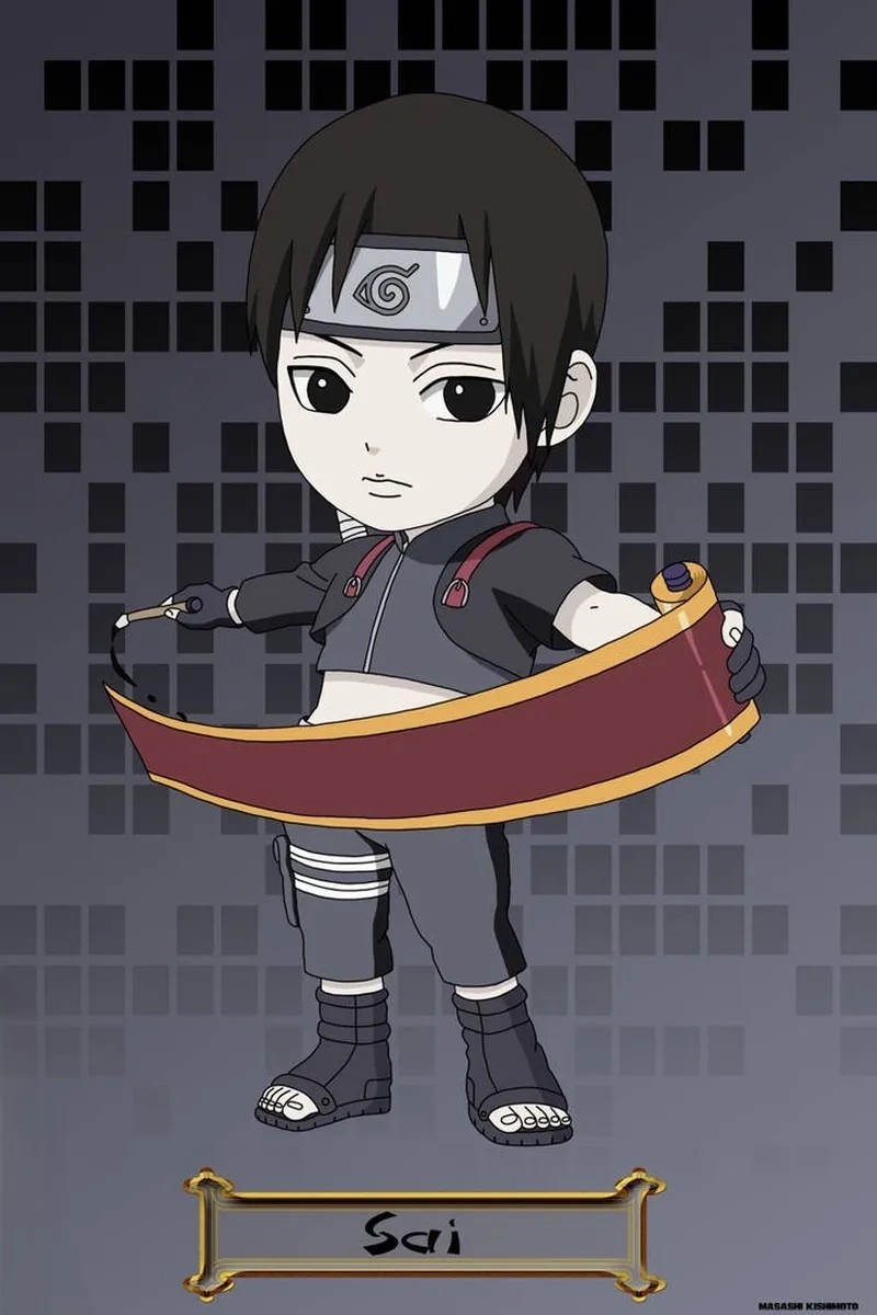 Sai emotionless meme nhấn mạnh sự lạnh lùng của nhân vật.