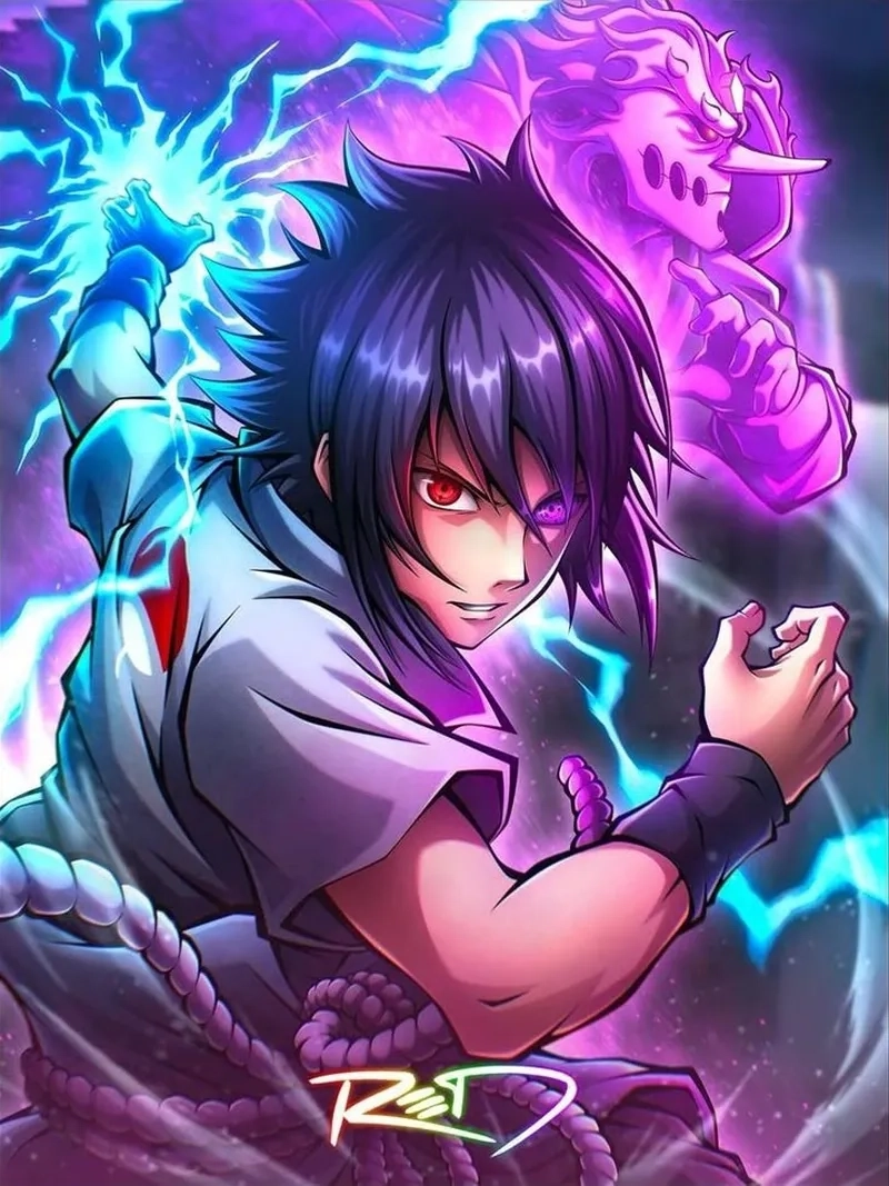 Uchiha Sasuke profile picture thường được dùng làm ảnh đại diện cá nhân.