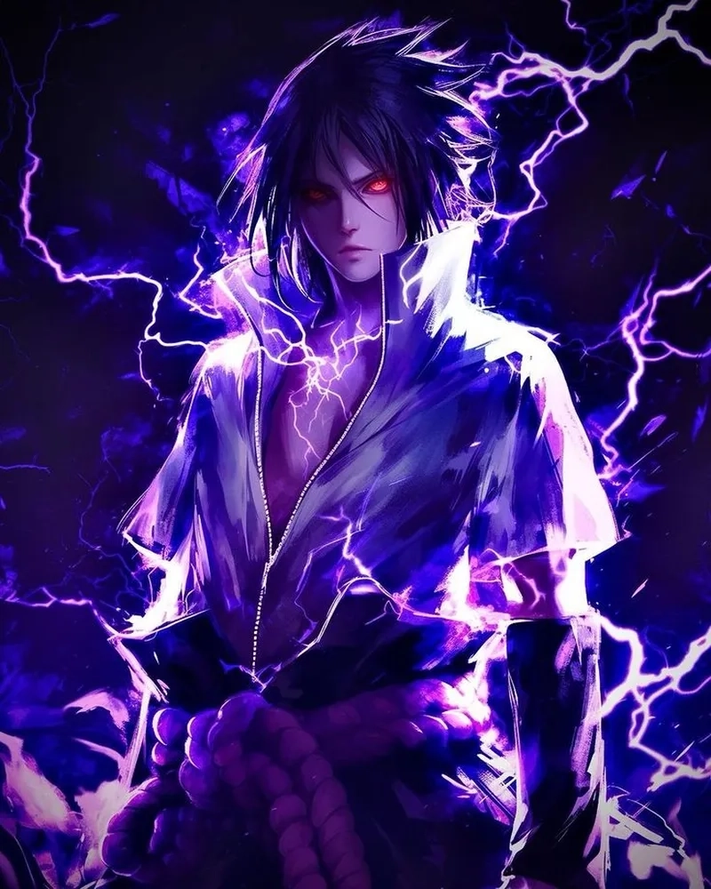Uchiha Sasuke fanart thể hiện nhiều phong cách sáng tạo khác nhau.
