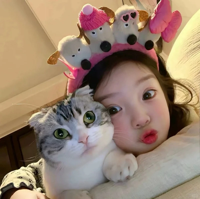 Chuẩn style với avatar em bé Hàn Quốc