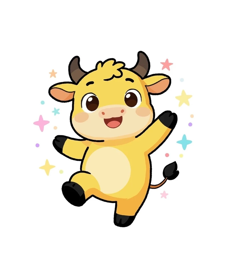 Loạt ảnh bò chibi đáng yêu khiến bạn mê ngay từ cái nhìn đầu