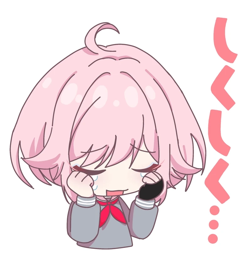 Bộ chibi khóc icon đáng yêu cho mọi nền tảng