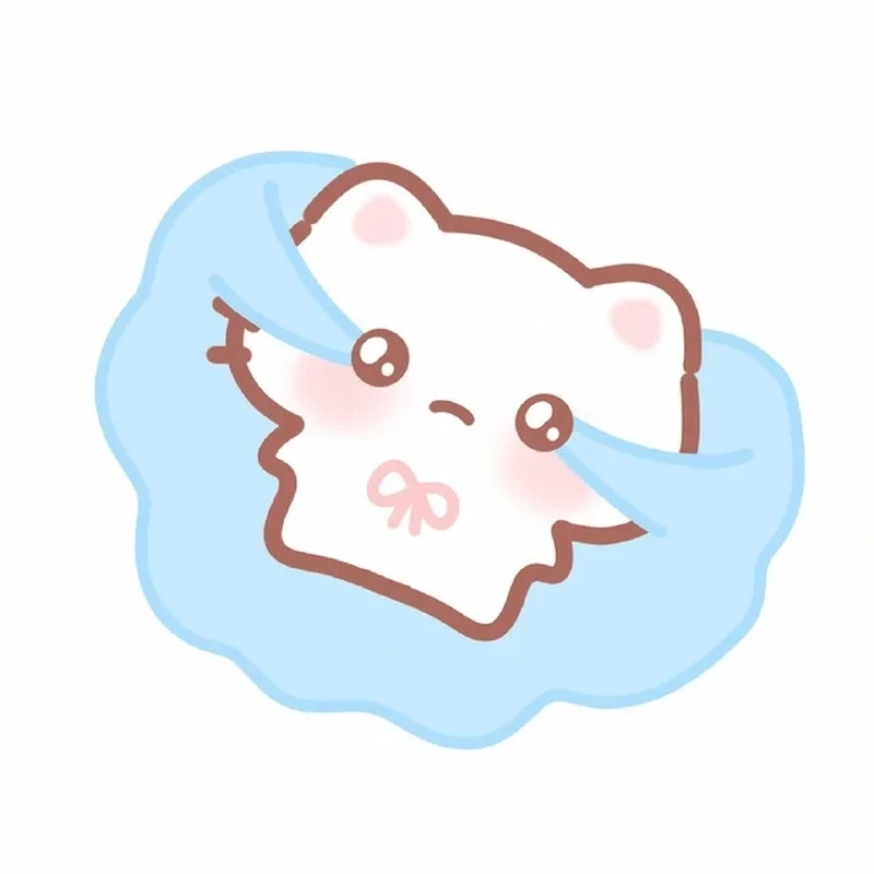 Biểu tượng cảm xúc chibi khóc emoji cực đáng yêu