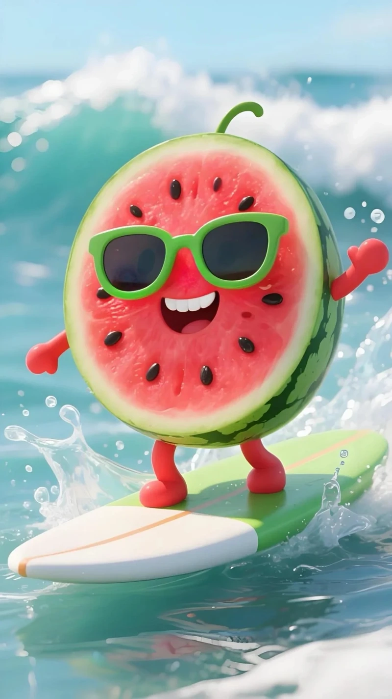 Ngon mắt với ảnh miếng dưa hấu hấp dẫn