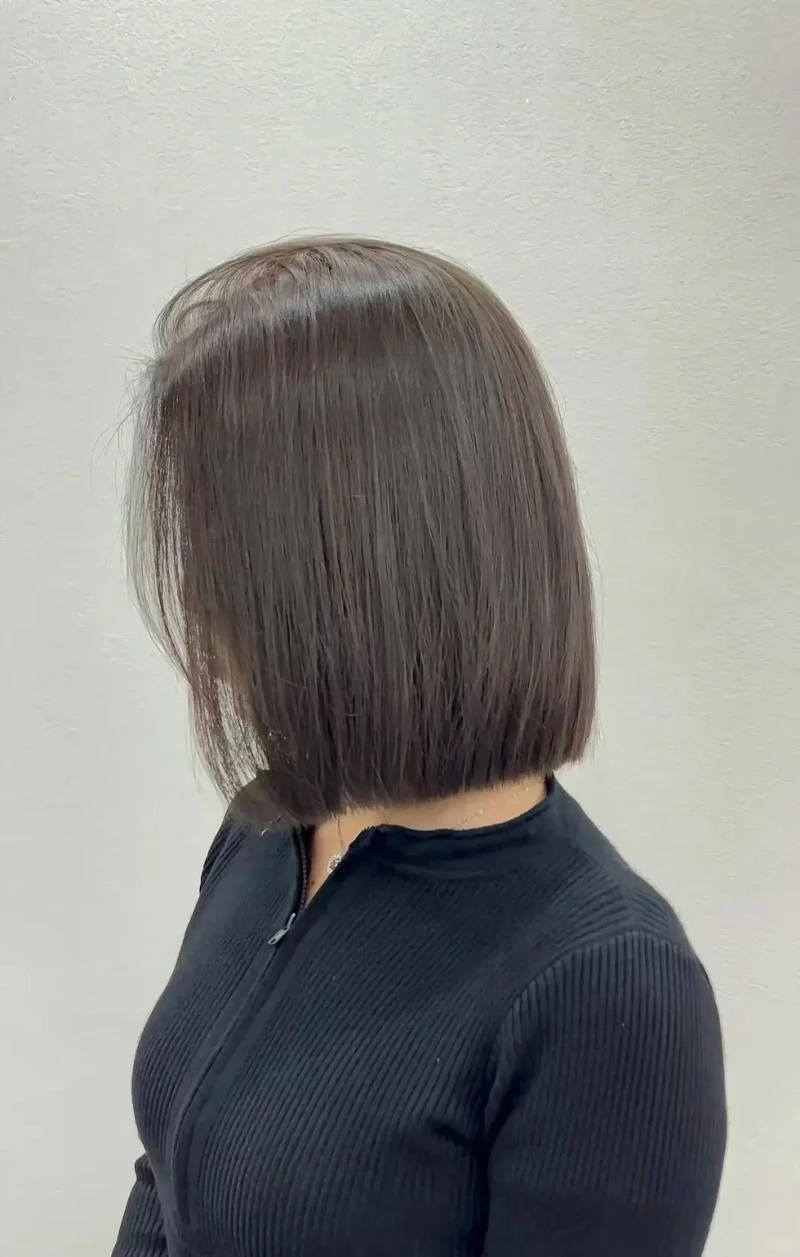 Sang trọng hơn với tóc trà đen sang trọng