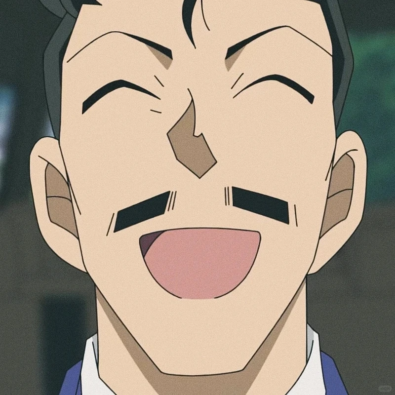 Bộ ảnh mouri kogoro cực chất cho fan Conan