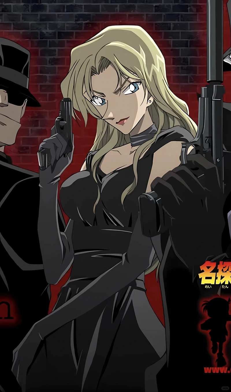 Mối quan hệ bí ẩn giữa conan vermouth gây tò mò