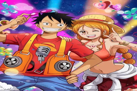 Ảnh Luffy và nhân vật khác trong những khoảnh khắc ấn tượng