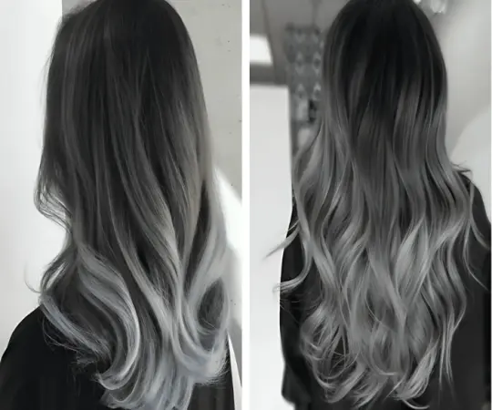 Gợi ý kiểu tóc hợp với màu tóc xám khói cho mọi gương mặt