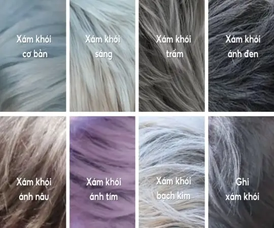 Màu tóc xám khói – Xu hướng tóc ấn tượng không thể bỏ qua