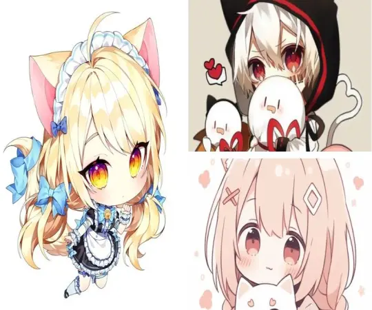 Khám phá ảnh anime nữ chibi cute ngập tràn sự dễ thương