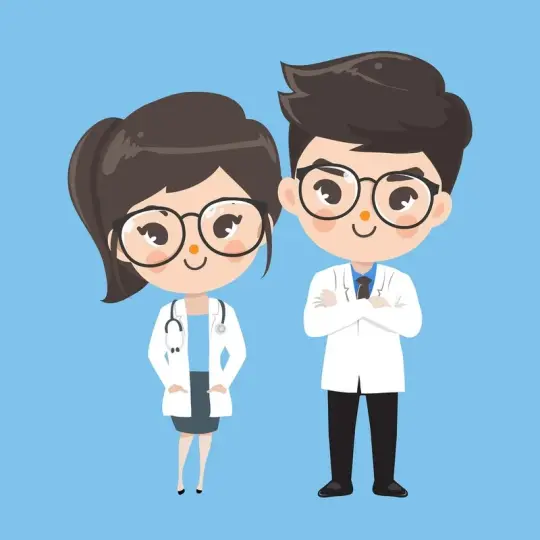 Ảnh chibi bác sĩ phong cách hoạt hình dễ thương mới nhất