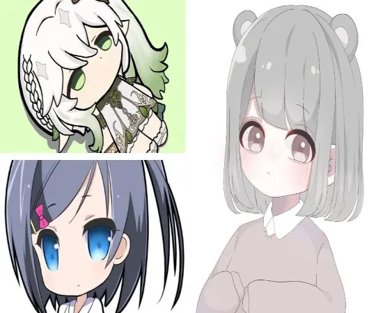 Khám phá bộ ảnh chibi dễ thương kute siêu đáng yêu