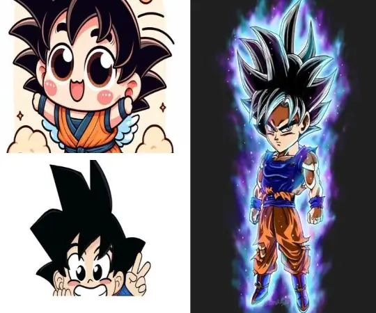 Những ảnh Goku Chibi đẹp mắt không thể thiếu trong bộ sưu tập