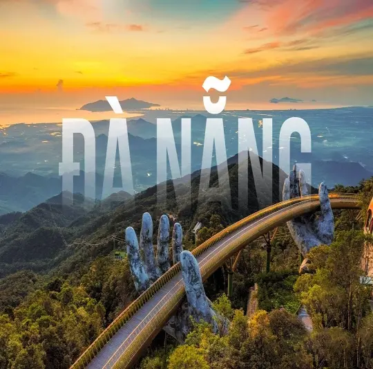 Cầu Vàng Đà Nẵng - Kỳ quan độc đáo giữa lưng chừng mây