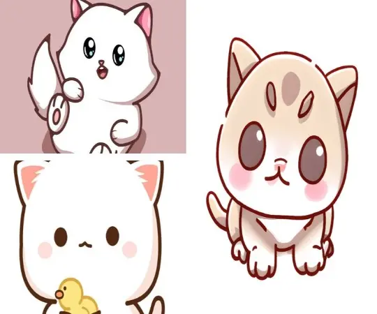 99+ ảnh mèo cute chibi dễ thương hết nấc không thể bỏ lỡ