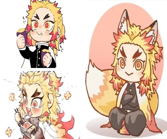 Top ảnh Rengoku chibi siêu dễ thương không thể bỏ lỡ