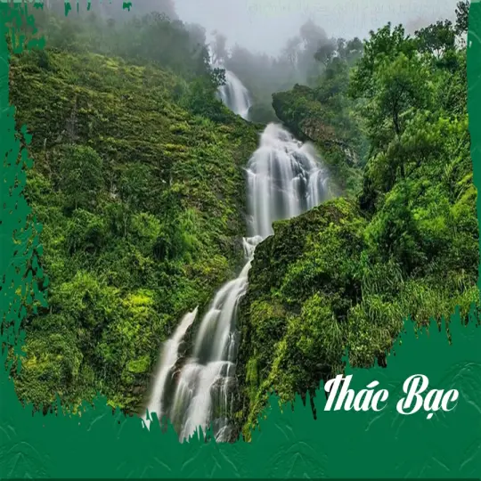 Thác Bạc hùng vĩ giữa lòng thiên nhiên Sapa tươi đẹp