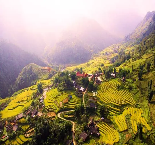 Vẻ đẹp tuyệt sắc của Thung Lũng Mường Hoa Sapa