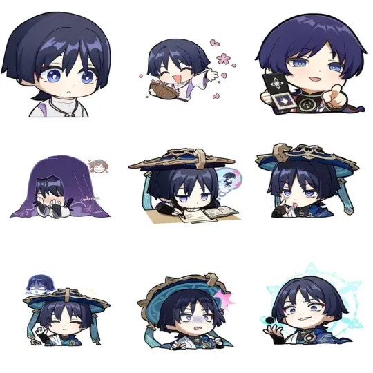 Ảnh Wanderer chibi siêu đáng yêu dành cho fan anime