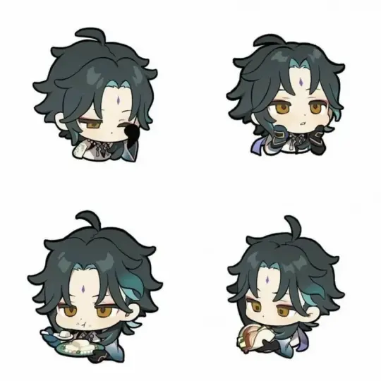 Khám phá bộ ảnh Xiao chibi cute, đáng yêu mọi thời đại