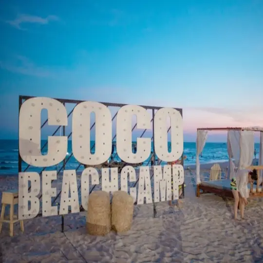 Trải nghiệm Coco Beach Camp - Du lịch biển và cắm trại thư giãn