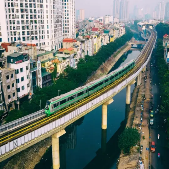 Ga Cát Linh - Điểm nhấn giao thông đô thị hiện đại Hà Nội