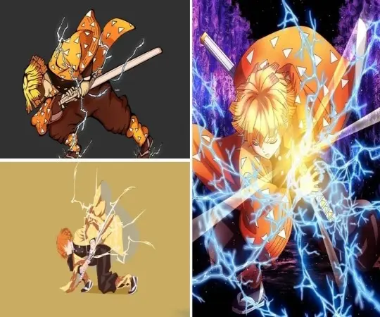 Hình ảnh Zenitsu cute làm đốn tim fan hâm mộ khó cưỡng